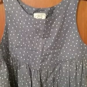 Vintage Laura Ashley light blue preteen dress